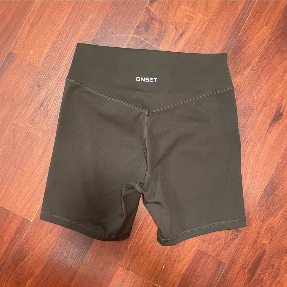 Chocolate Brown ONSET Biker Shorts